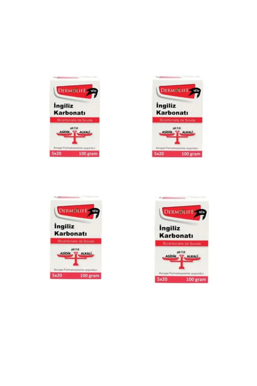 İngiliz Karbonatı 100 Gr 4 Adet