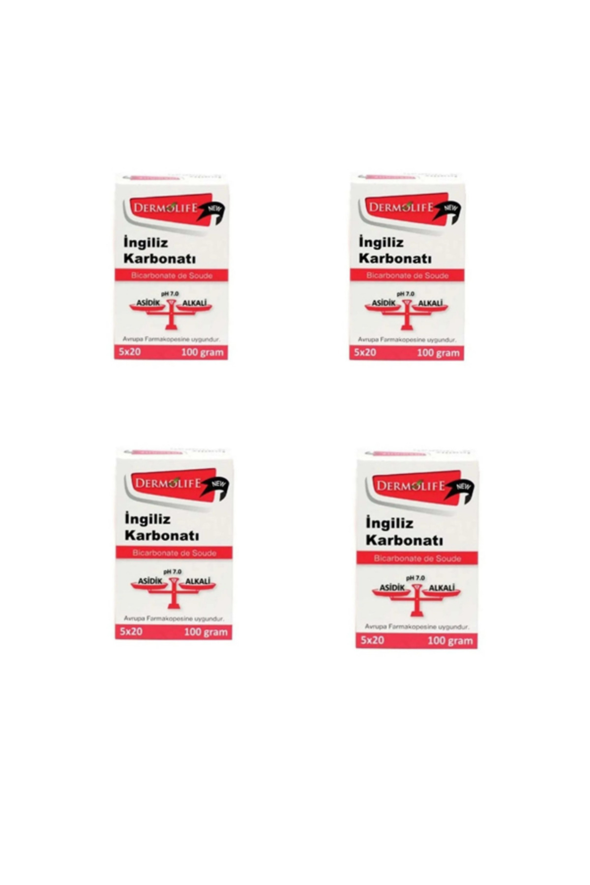 İngiliz Karbonatı 100 Gr 4 Adet