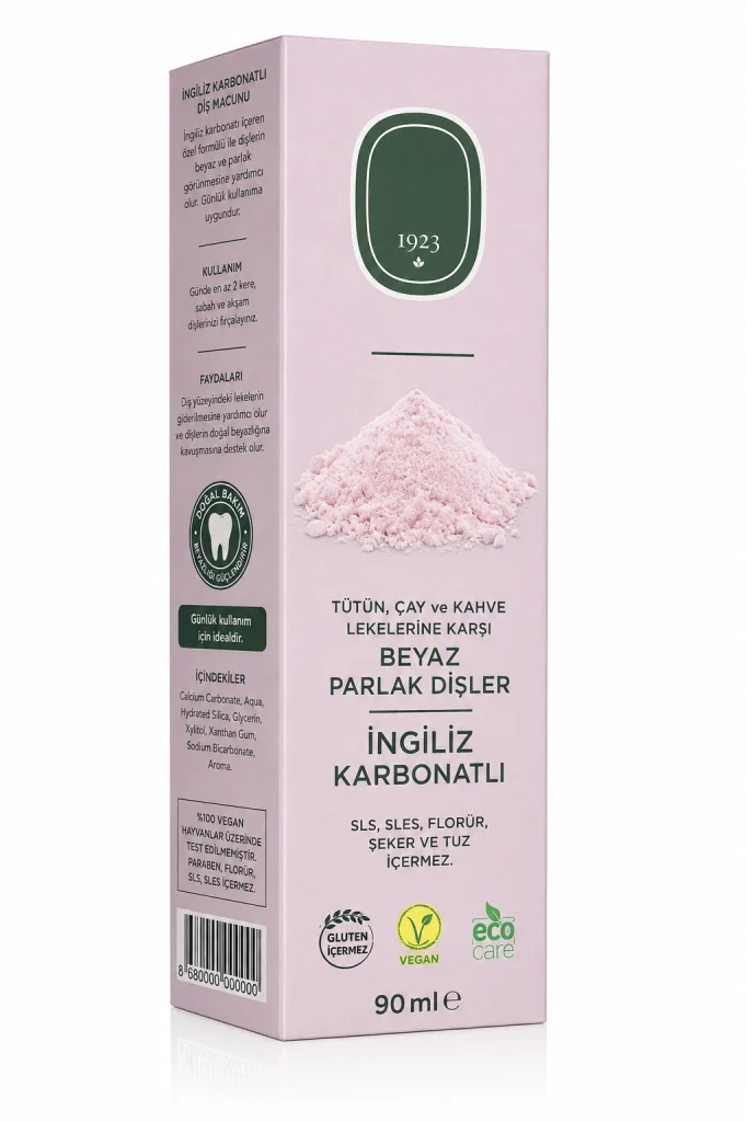 İngiliz Karbonatlı Diş Macunu 90 ml Fiyatı, Yorumları ve Özellikleri