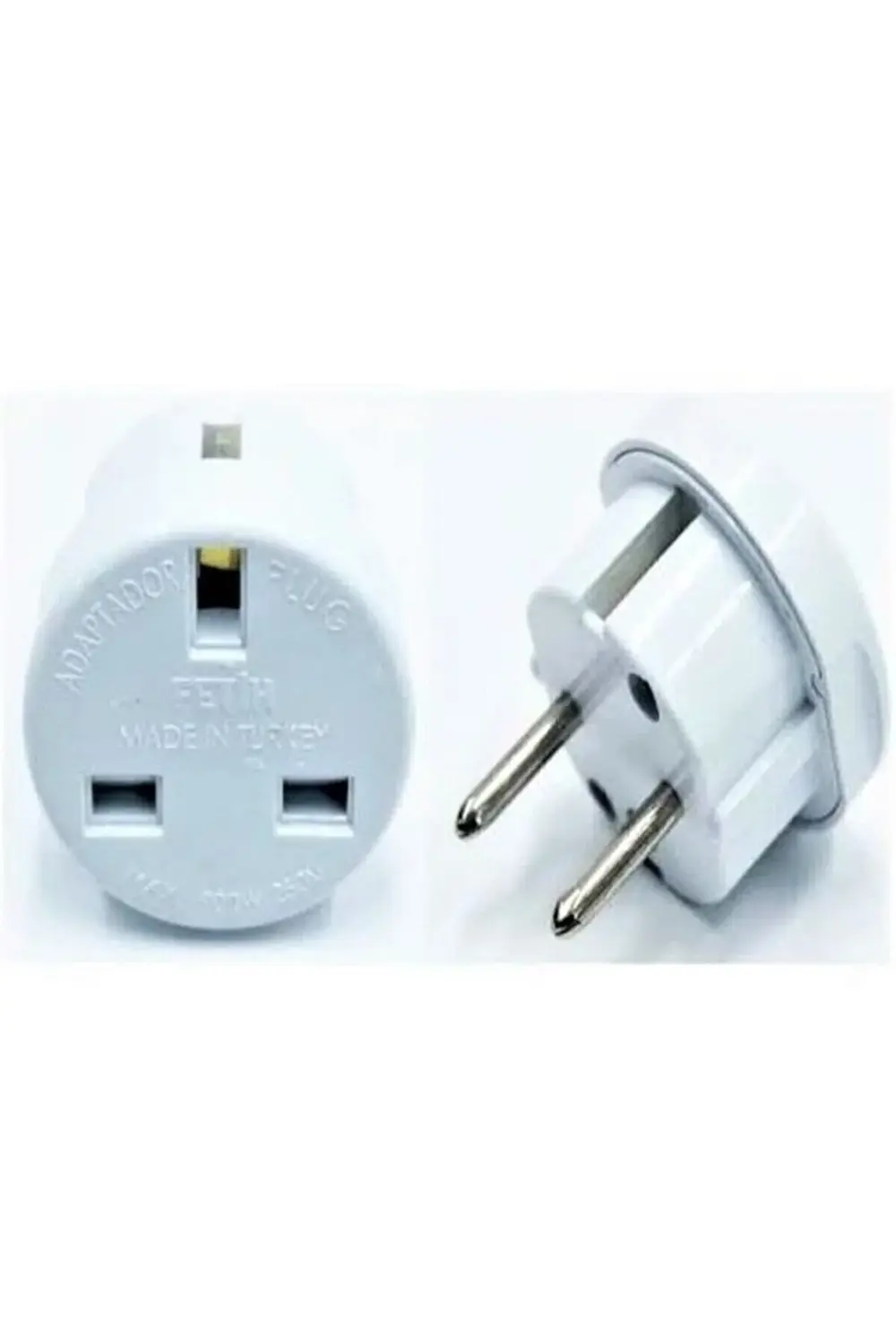 Ingiliz Tipi 3 Ayaklı Elektrik Prizlerini Türkiye Topraklı Prizin