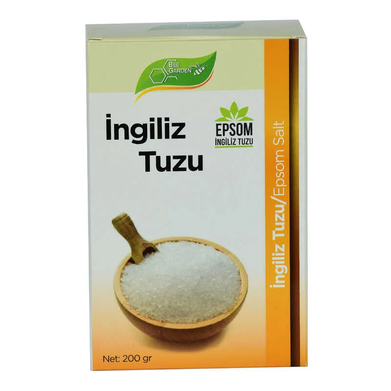 İngiliz Tuzu Epsom Salt 200 Gr – Saf Magnezyum Sülfat, Yenilebilir Kalite İngiliz Tuzu Epsom Salt 200 Gr – Saf Magnezyum Sülfat, Yenilebilir Kalite