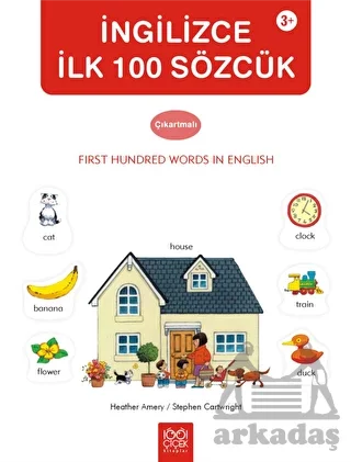 İngilizce İlk Yüz Sözcük Çıkartma Kitabı Fiyatı, Yorumları ve Özellikleri