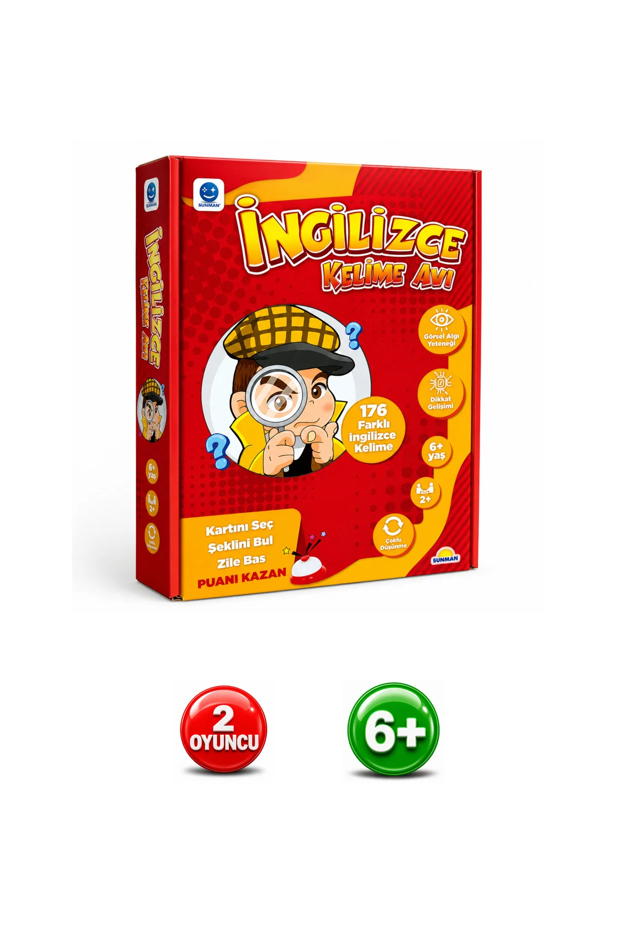 İngilizce Kelime Avı - Eğitici Öğretici Kelime Oyunu - Eğlenirken Öğrenin