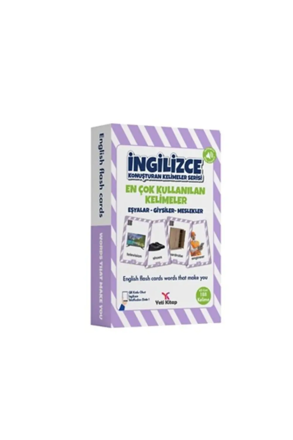 İngilizce Kelime Kartları EşyalarGiysilerMeslekler