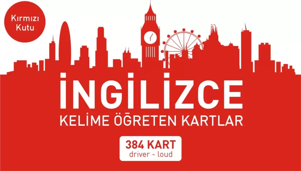 İngilizce Kelime Öğreten Kartlar (384 Kart) Fiyatı, Yorumları ve Özellikleri