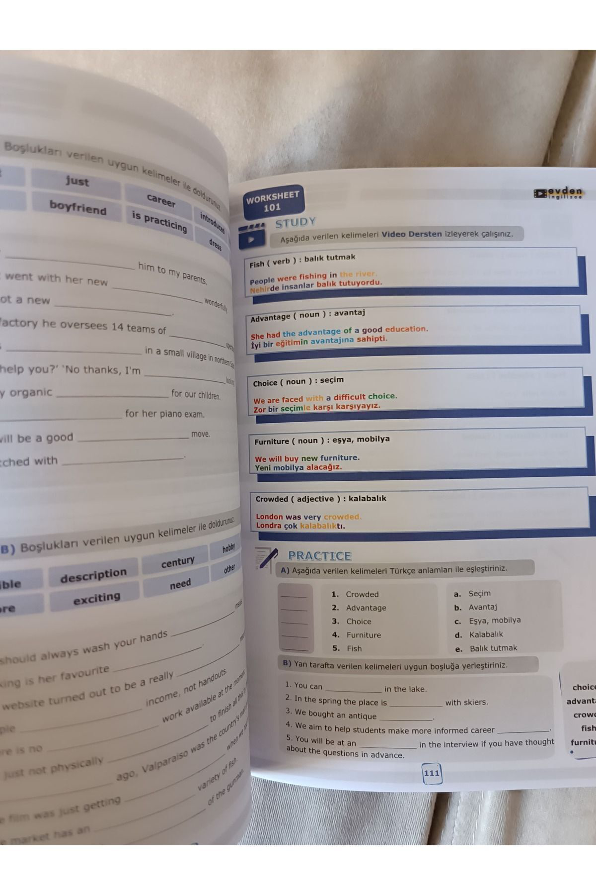 Ingilizce Konuşmak Için A1 - A2 Kelimeleri (VİDEO DERSLER KİTAP)