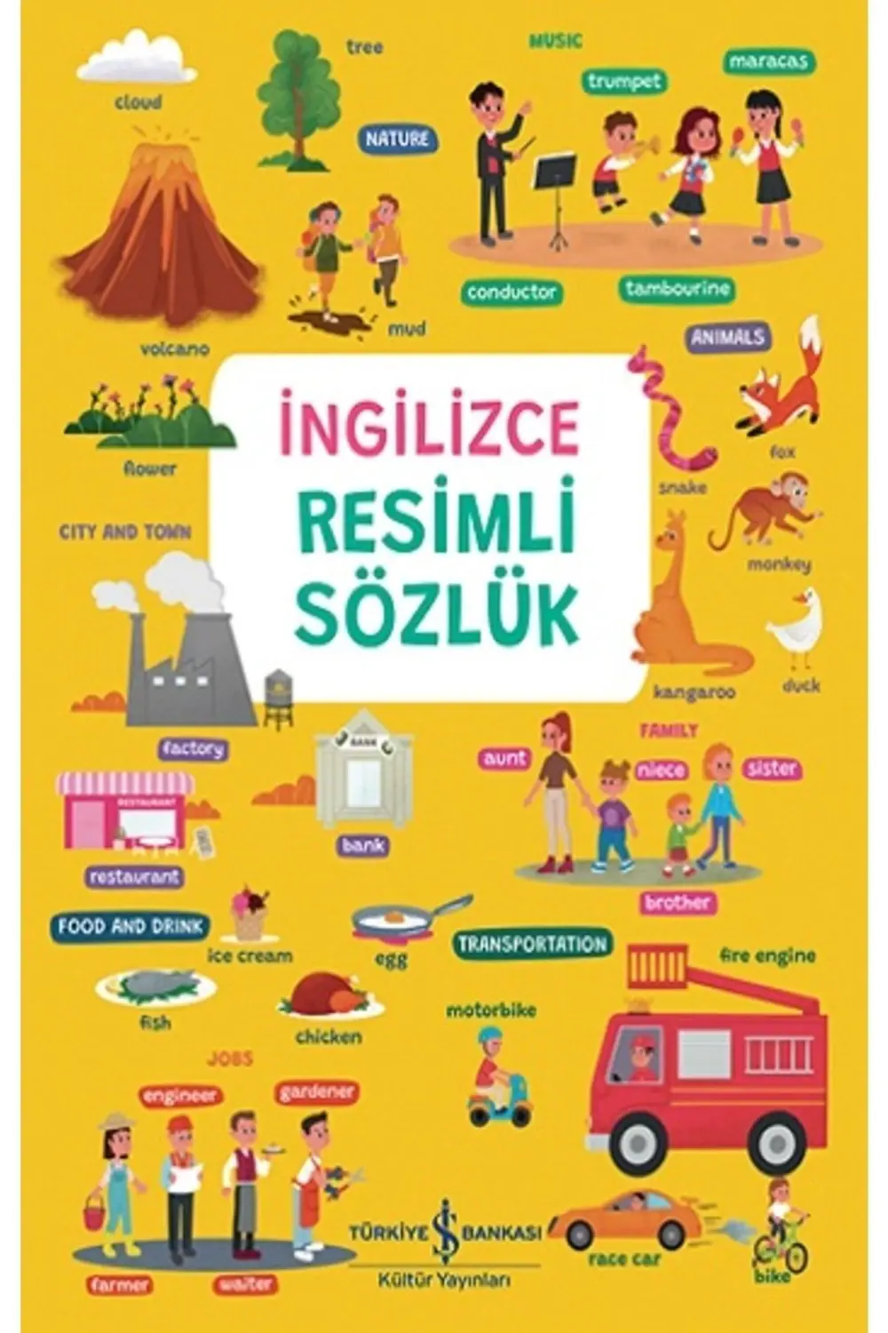İngilizce Resimli Sözlük kitabı - Elçin Kuzucu - İş Bankası Kültü
