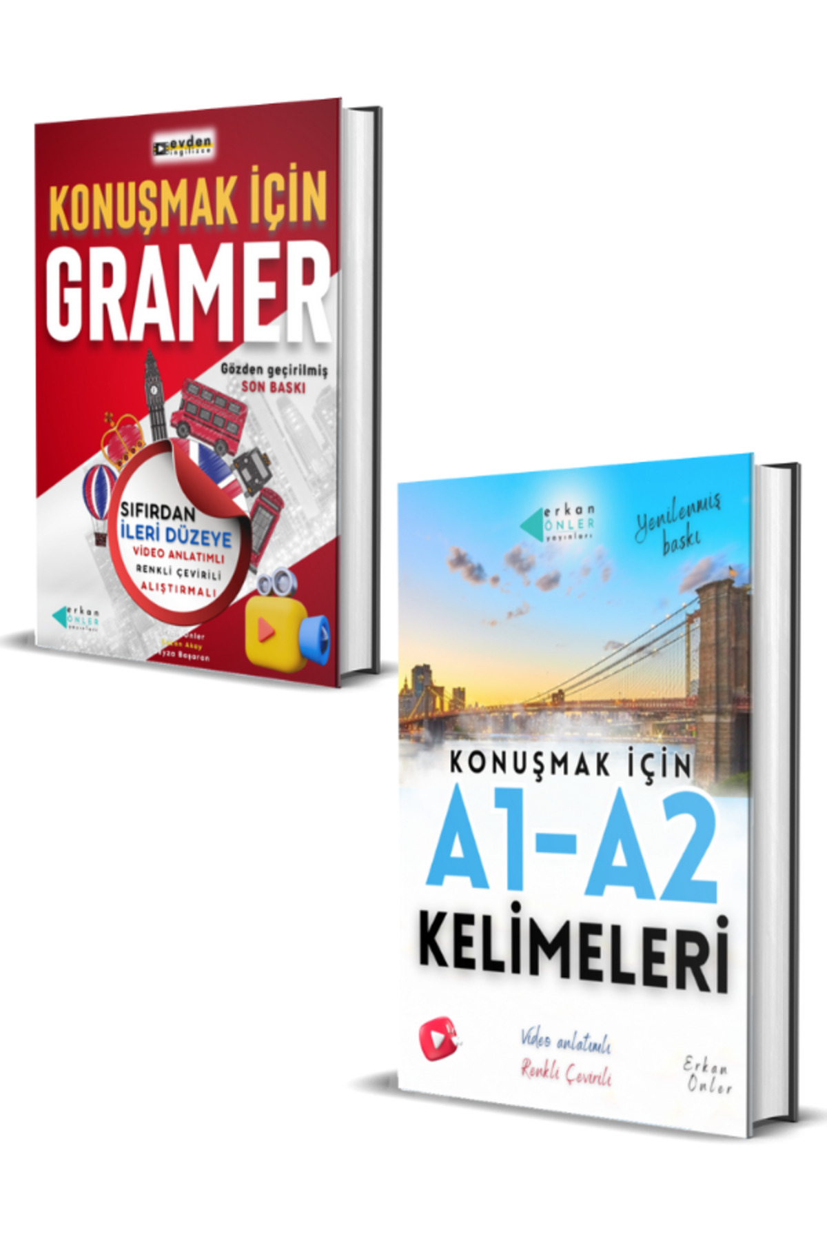 Ingilizceye Yeni Başlıyorum Seti (VİDEO DERSLER 2 KİTAP)