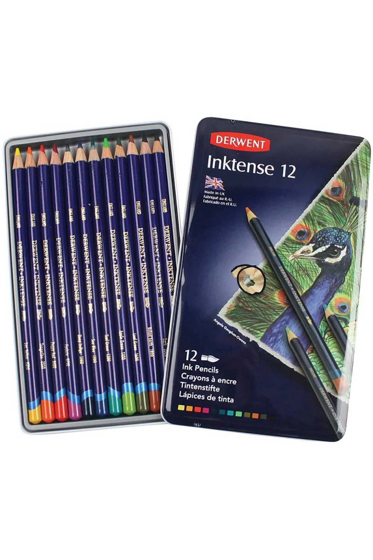 Inktense 12 Li Mürekkep Bazlı Dw0700928