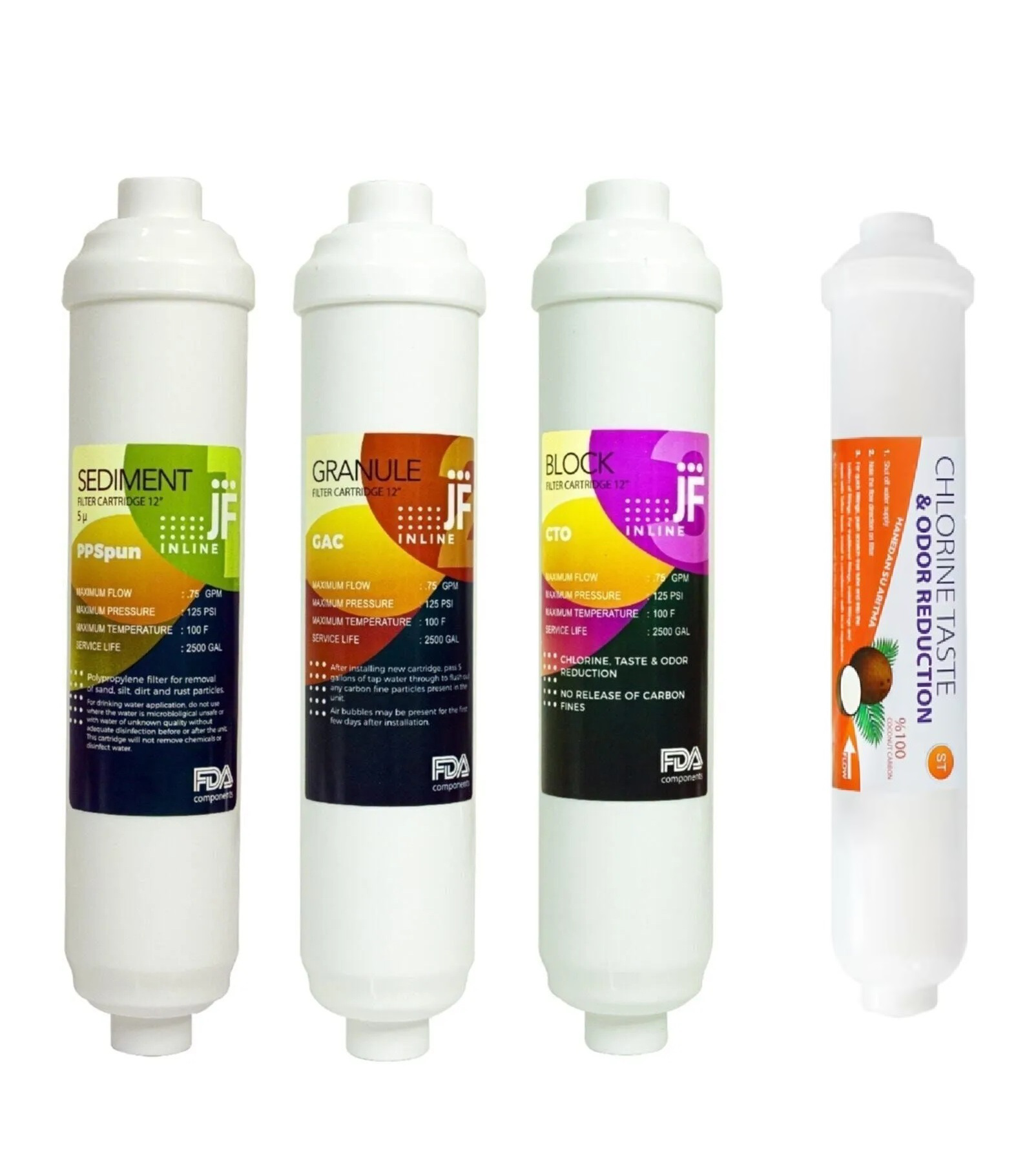 Esli İnline Kapalı Kasa Su Arıtma Cihazı Jammy Jf Post Karbonlu 4Lü Fi Esli İnline Kapalı Kasa Su Arıtma Cihazı Jammy Jf Post Karbonlu 4Lü Fi