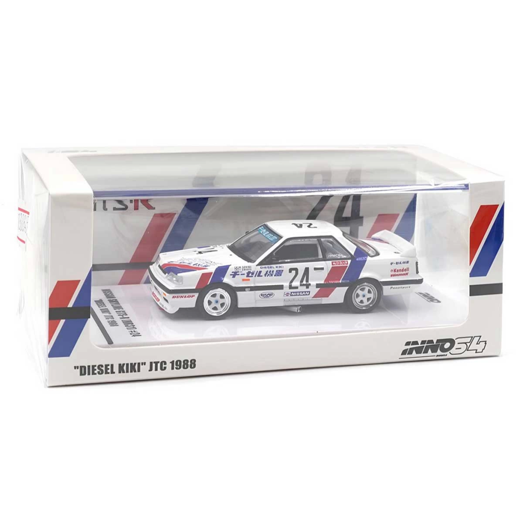 Inno 1:64 Nissan Skyline GTS-R Diesel Kiki JTC 1988 Inno 1:64 Nissan Skyline GTS-R Diesel Kiki JTC 1988