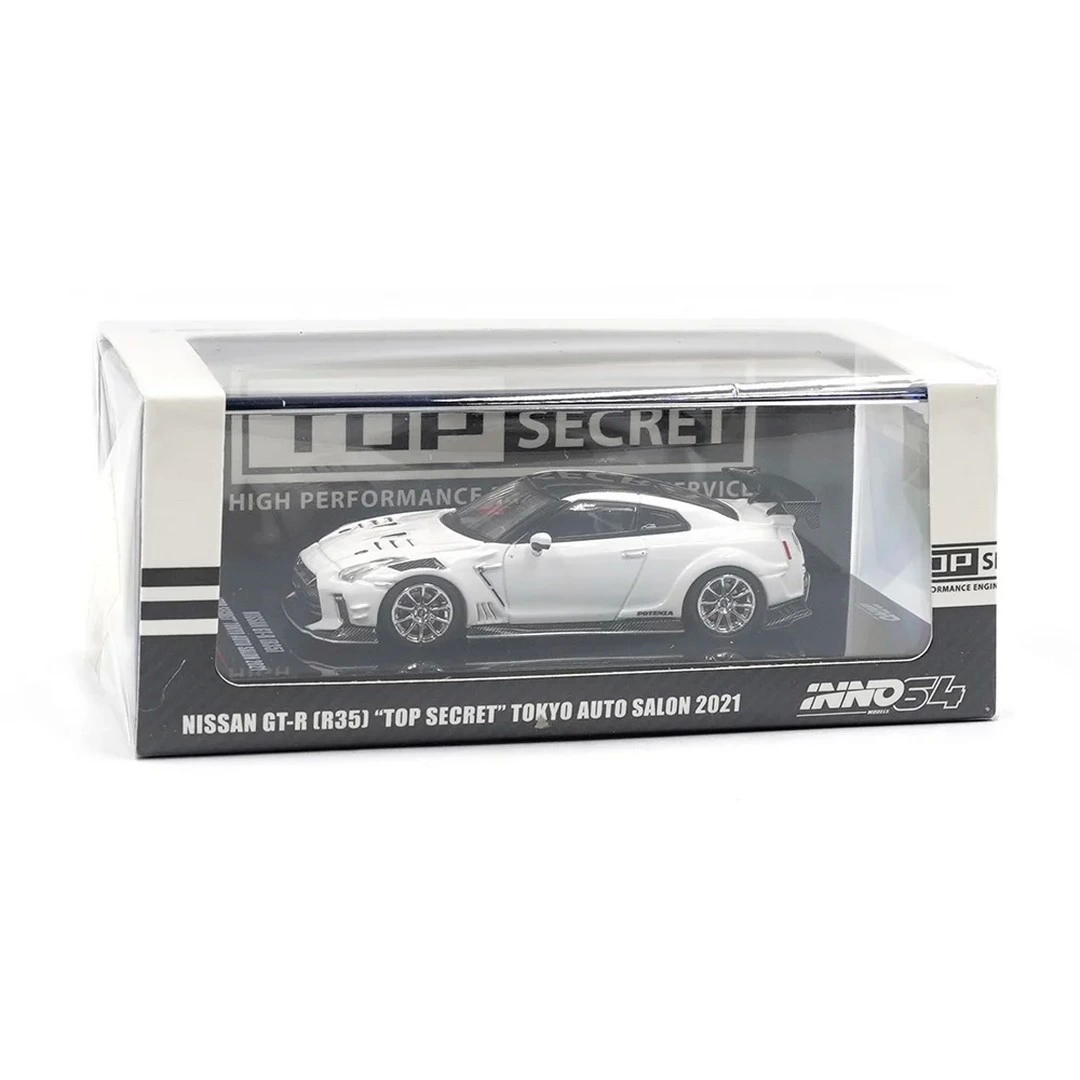 Inno 1/64 Nissan GT-R (R35) ''TOP SECRET'' Tokyo Auto Salon 2021