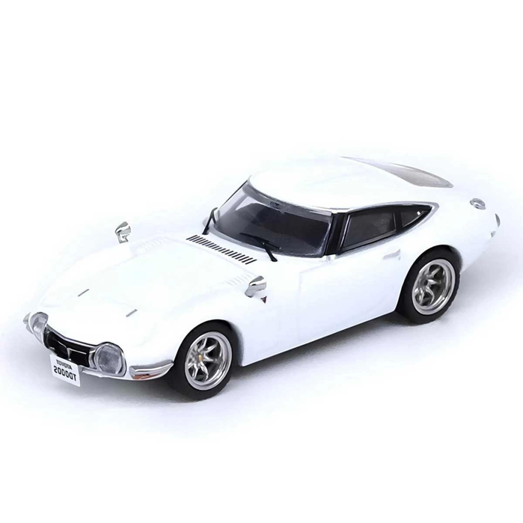 Inno 1:64 Toyota 2000GT MF10 White Inno 1:64 Toyota 2000GT MF10 White