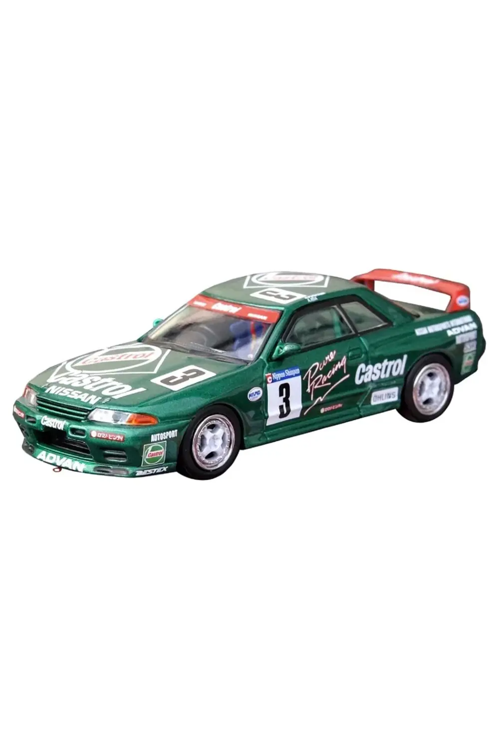 Inno64 1:64 Scale Nissan Skyline GT-R (R32) #3 Castroil Super Tai
