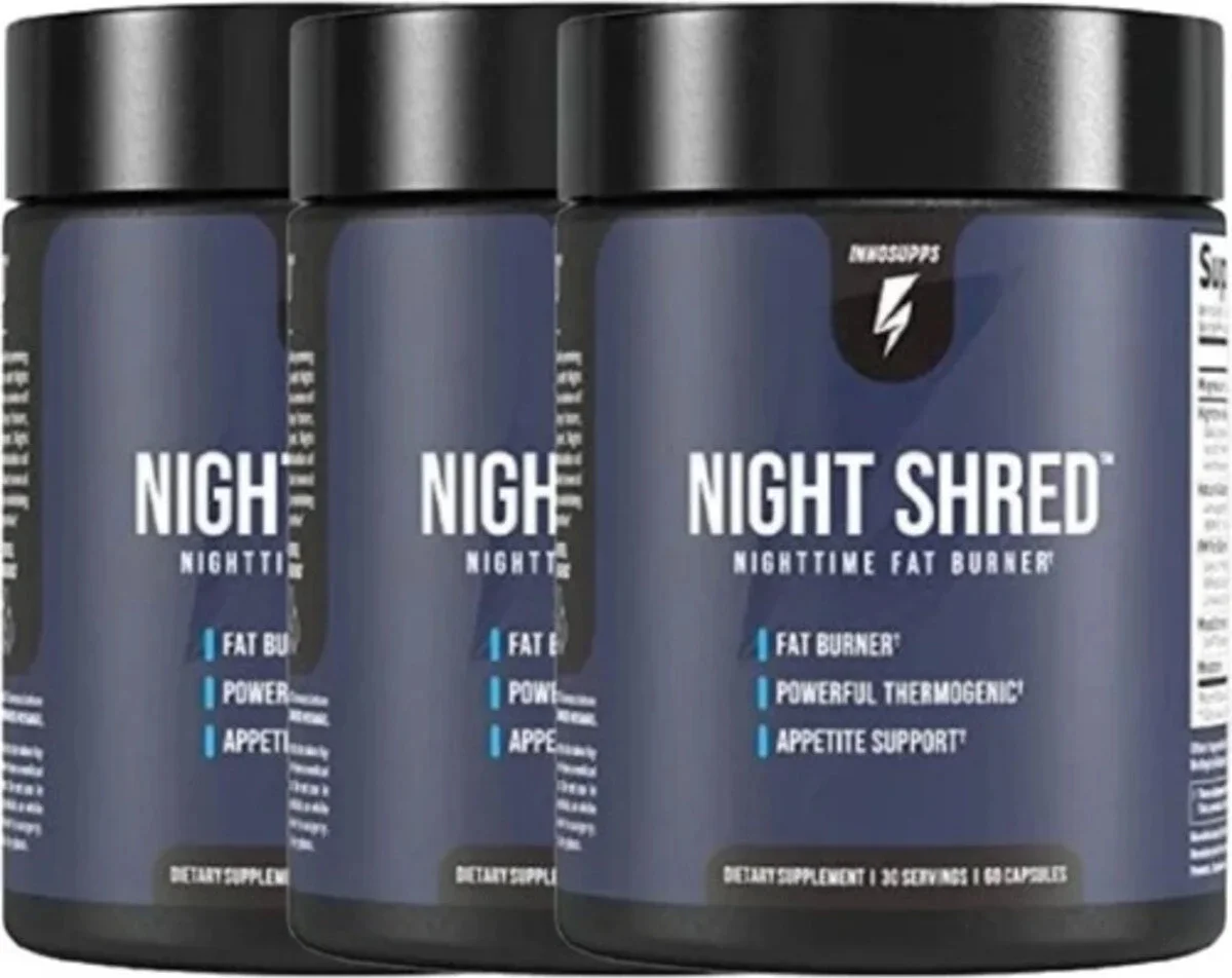 Innosupps Night Shred Gece Yağ Yaktıcı Takviye - 3 Adet 60 Kapsül Fiyatı, Yorumları ve Özellikleri