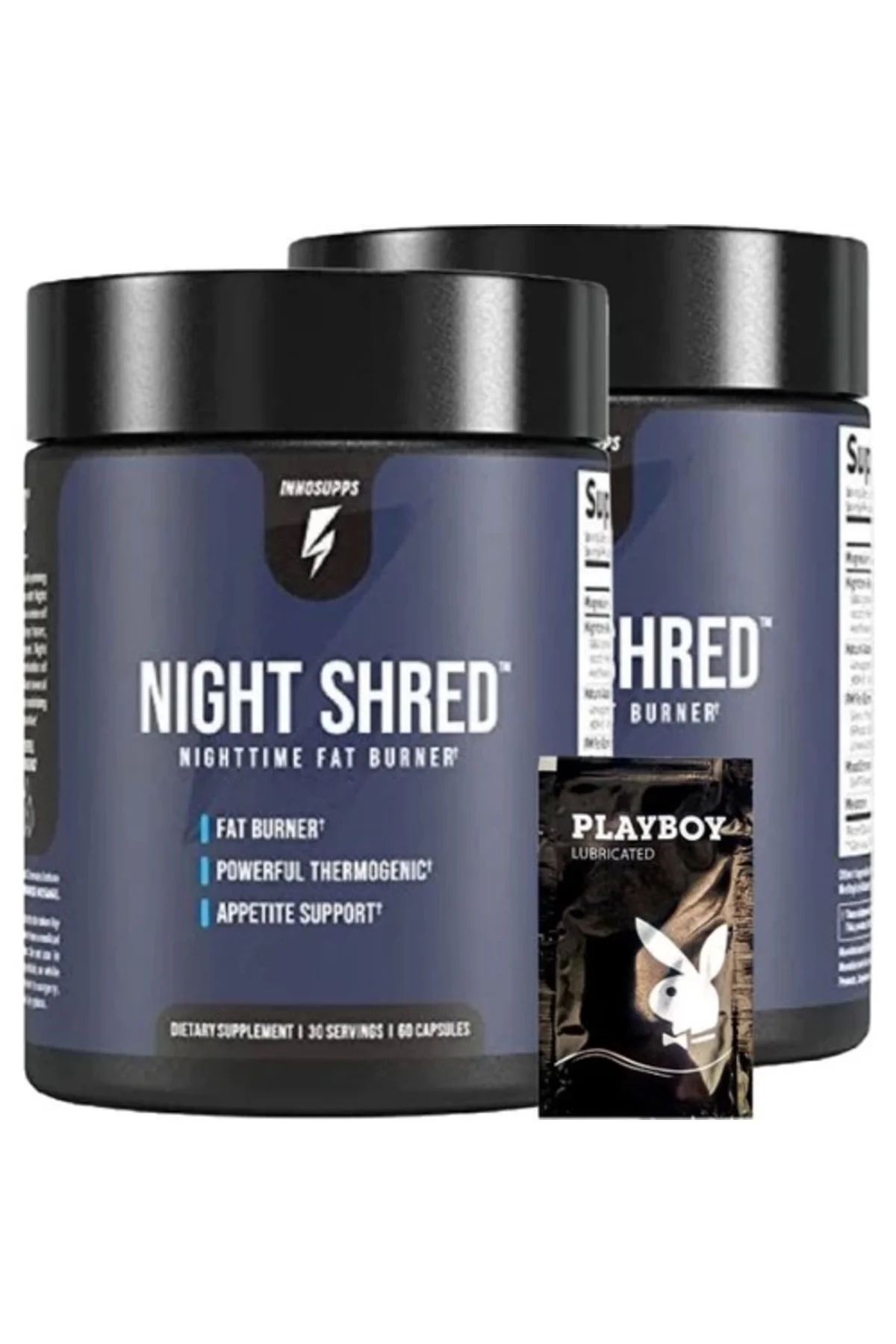 Innosupps Night Shred Gece Yağ Yakıcı 60 Kapsül + 1 Hediyeli Jel - Gece Yağ Yakımı