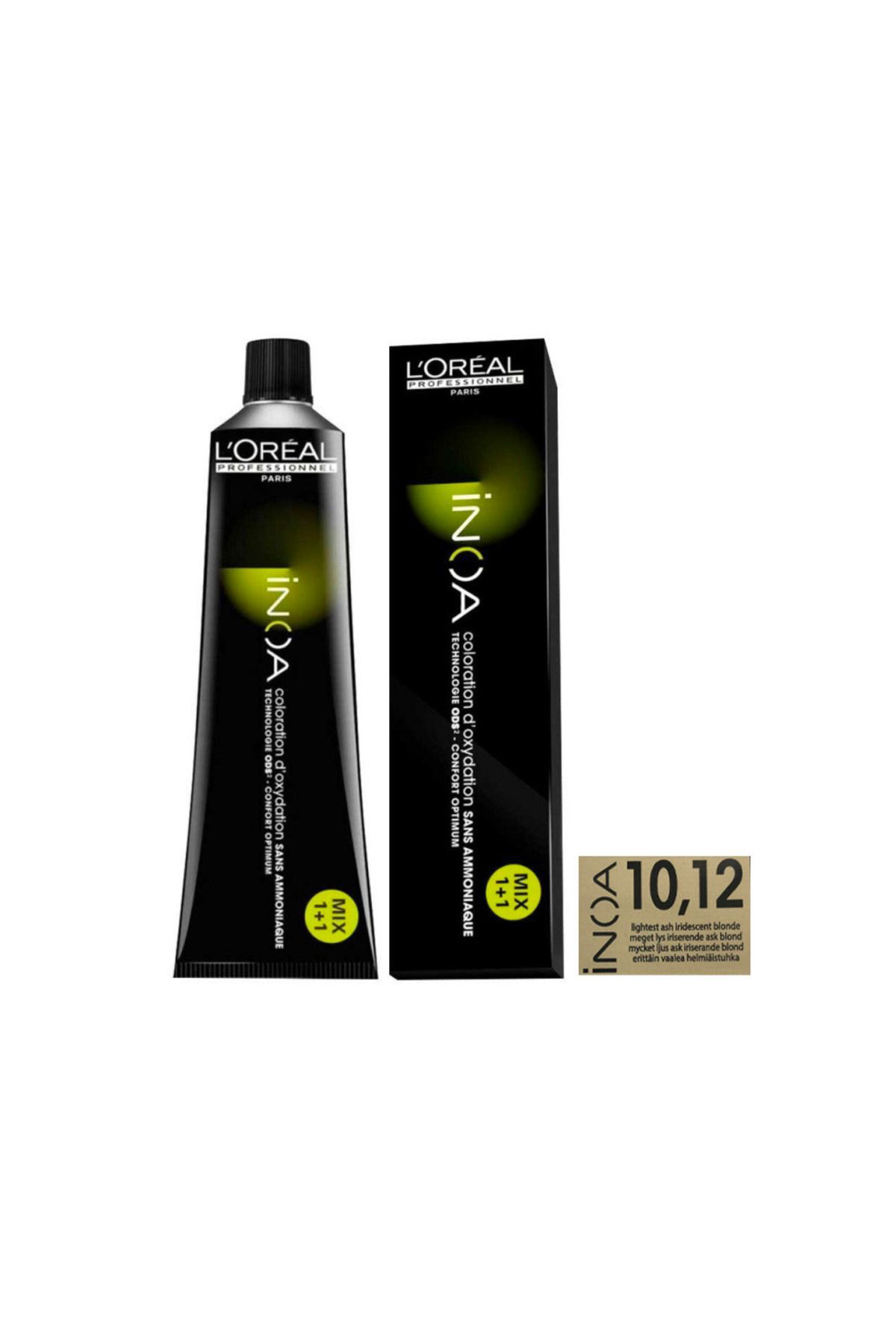 L'oreal Professionnel İnoa 10,12 Doğal Açık Sarı Küllü İrize Amonyaksız Kalıcı Saç Boya