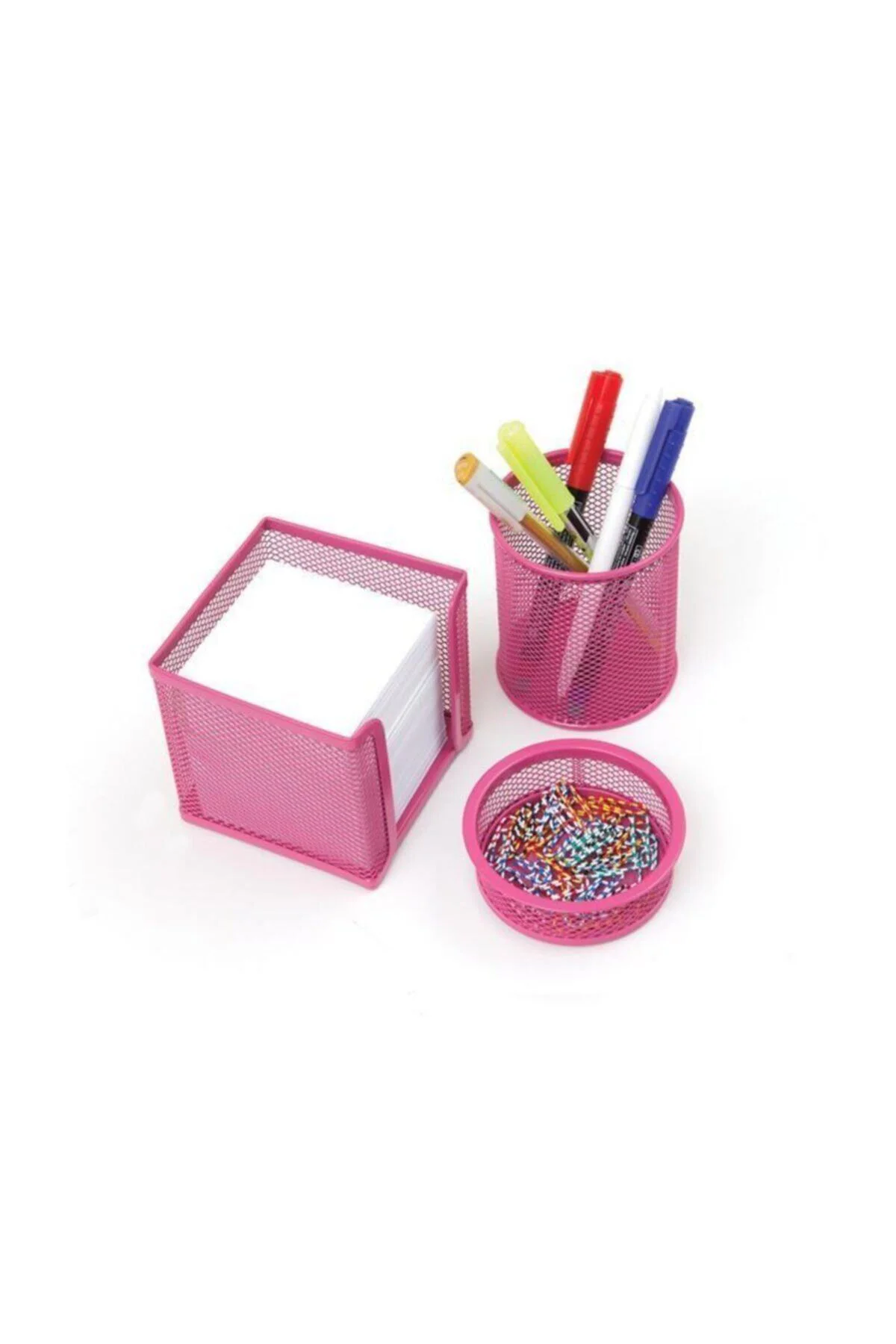 Inox 3'lü File Metal Ofis Seti Fx