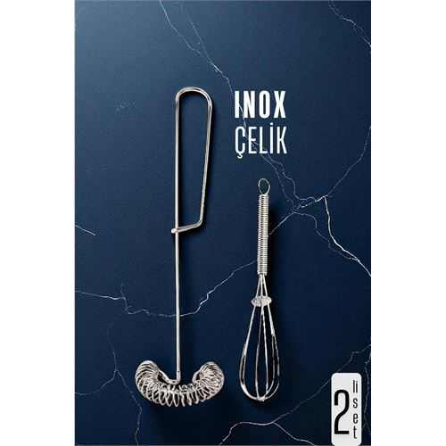 Inox Çelik Çırpıcı + Mini Çırpıcı Seti Inox Çelik Çırpıcı + Mini Çırpıcı Seti