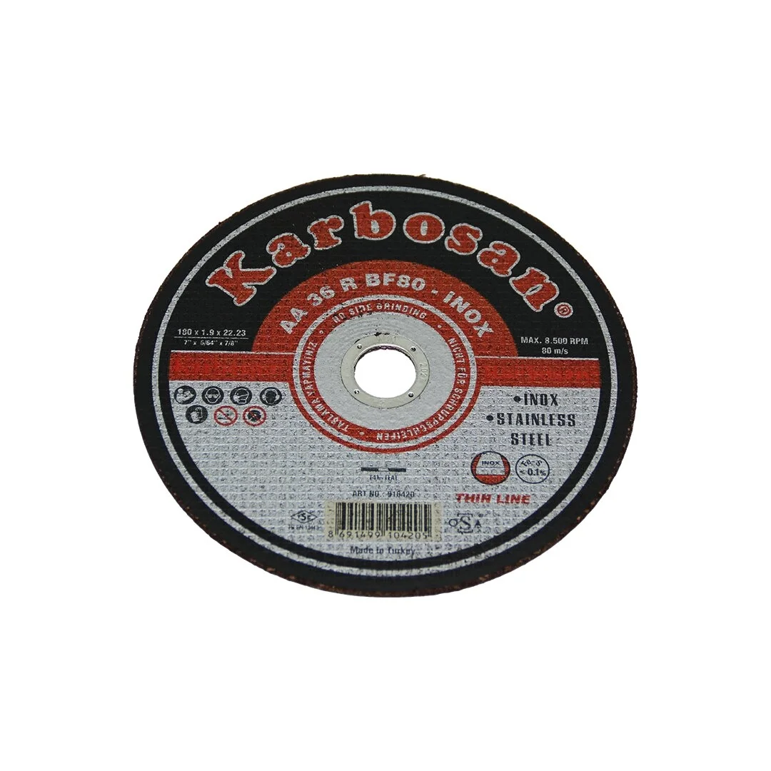 İnox Metal Kesici Disk 180mmx1.9x22 Bx40 Fiyatı, Yorumları ve Özellikleri