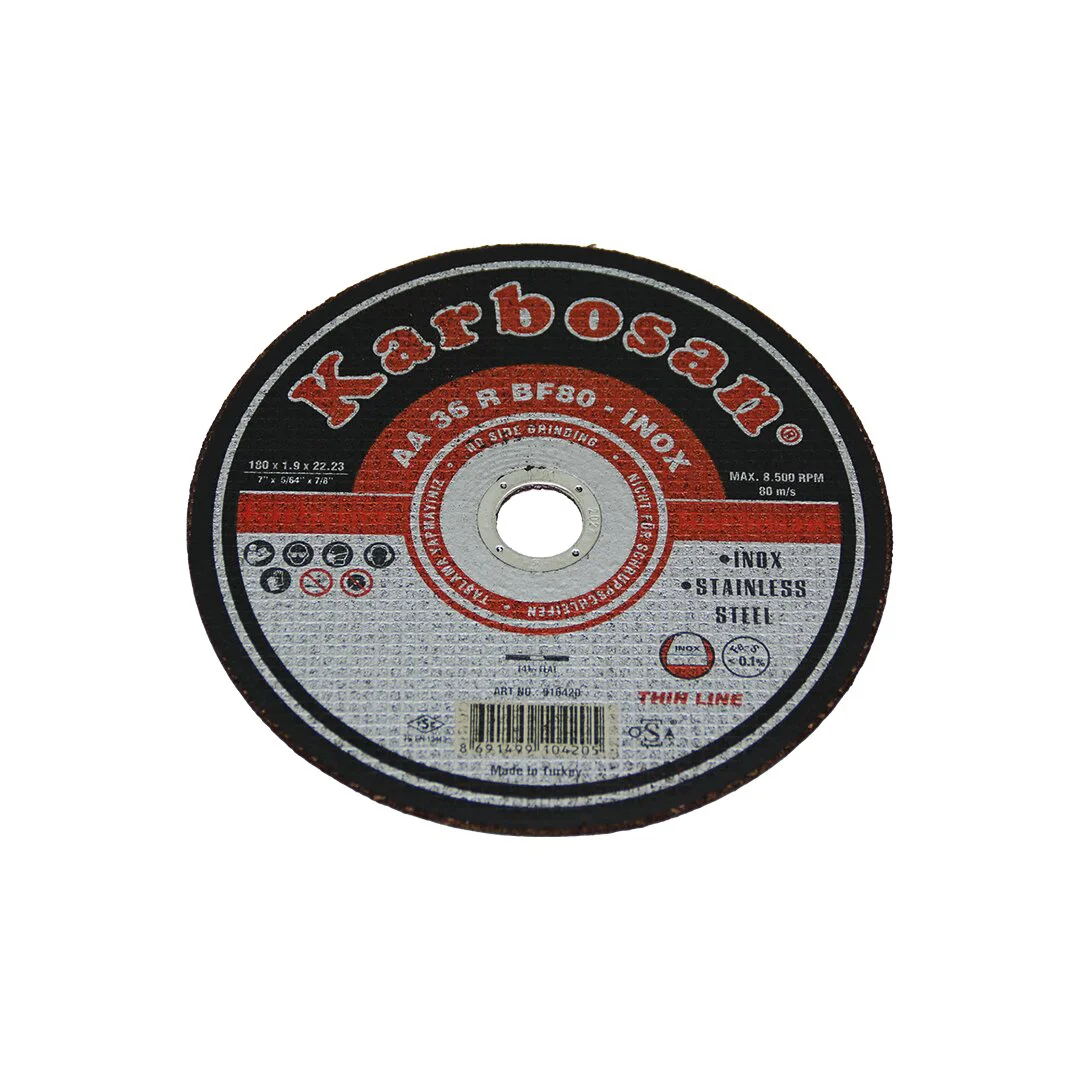 İnox Metal Kesici Disk 180MMX1.9X22 Fiyatı, Yorumları ve Özellikleri