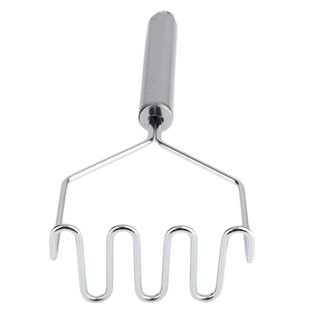 İnox Paslanmaz Metal Patates Ezici Püre Yapıcı 27 Cm İnox Paslanmaz Metal Patates Ezici Püre Yapıcı 27 Cm