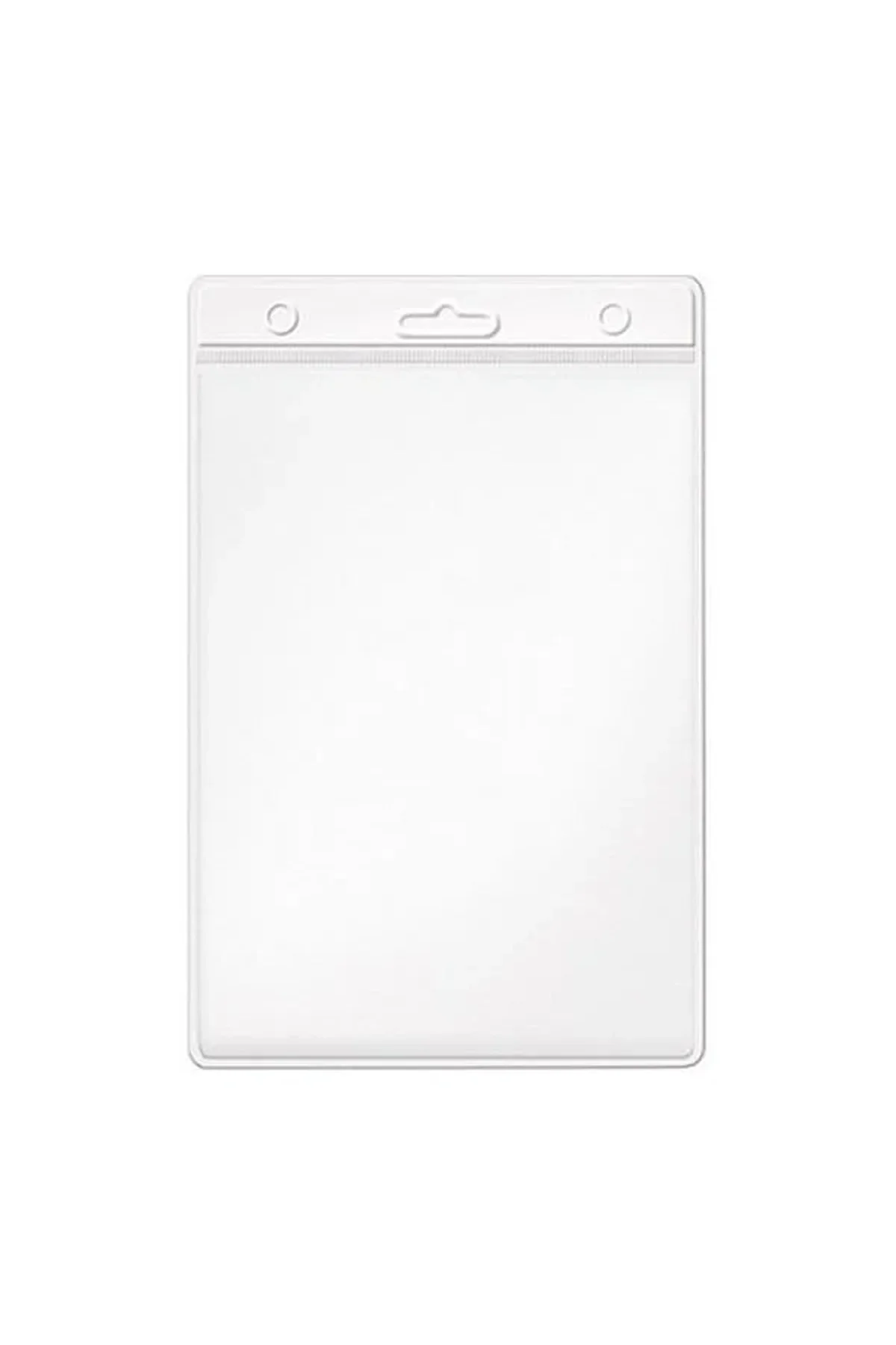 İnox Yaka Kartı Poşeti 110x160 mm 100'lü Paket