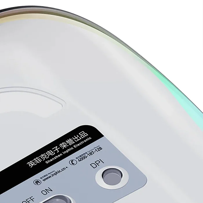 İNPHİC M5 Kablosuz Fare Şarj Edilebilir Sessiz Kullanım 2.4G Işıklı USB Mouse-1852 İNPHİC M5 Kablosuz Fare Şarj Edilebilir Sessiz Kullanım 2.4G Işıklı USB Mouse-1852