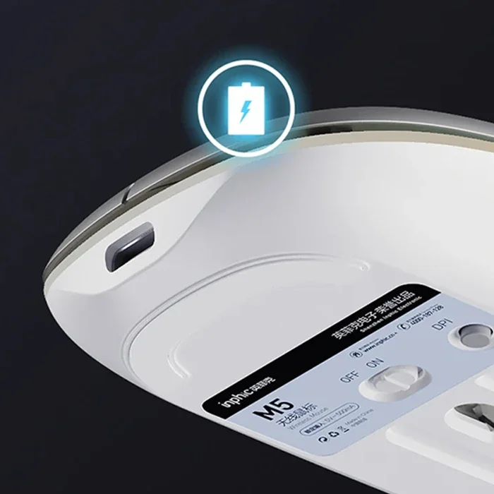 İNPHİC M5 Kablosuz Fare Şarj Edilebilir Sessiz Kullanım 2.4G Işıklı USB Mouse-1852 İNPHİC M5 Kablosuz Fare Şarj Edilebilir Sessiz Kullanım 2.4G Işıklı USB Mouse-1852