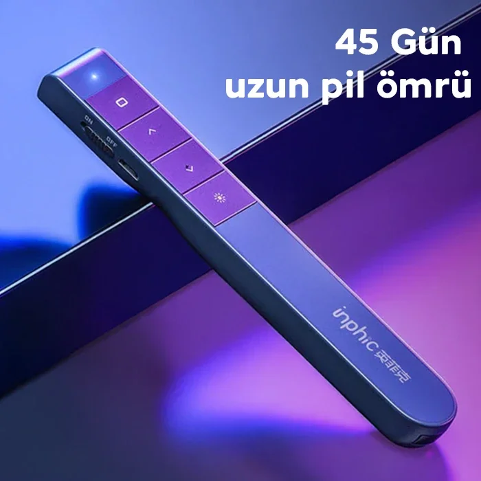 İNPHİC PL1 Projeksiyon Multimedya Sunum Şarjlı Kırmızı Lazerli Uzaktan Kumanda-1852 İNPHİC PL1 Projeksiyon Multimedya Sunum Şarjlı Kırmızı Lazerli Uzaktan Kumanda-1852