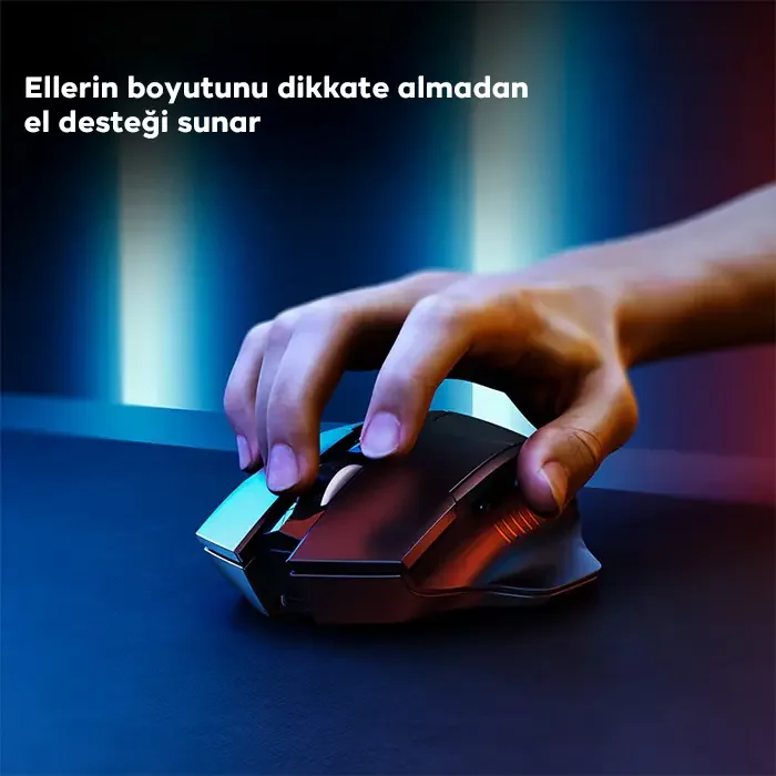 İNPHİC PM6 Kablosuz Fare Şarj Edilebilir Sessiz 2.4G 500 mAh Type-C USB Mouse