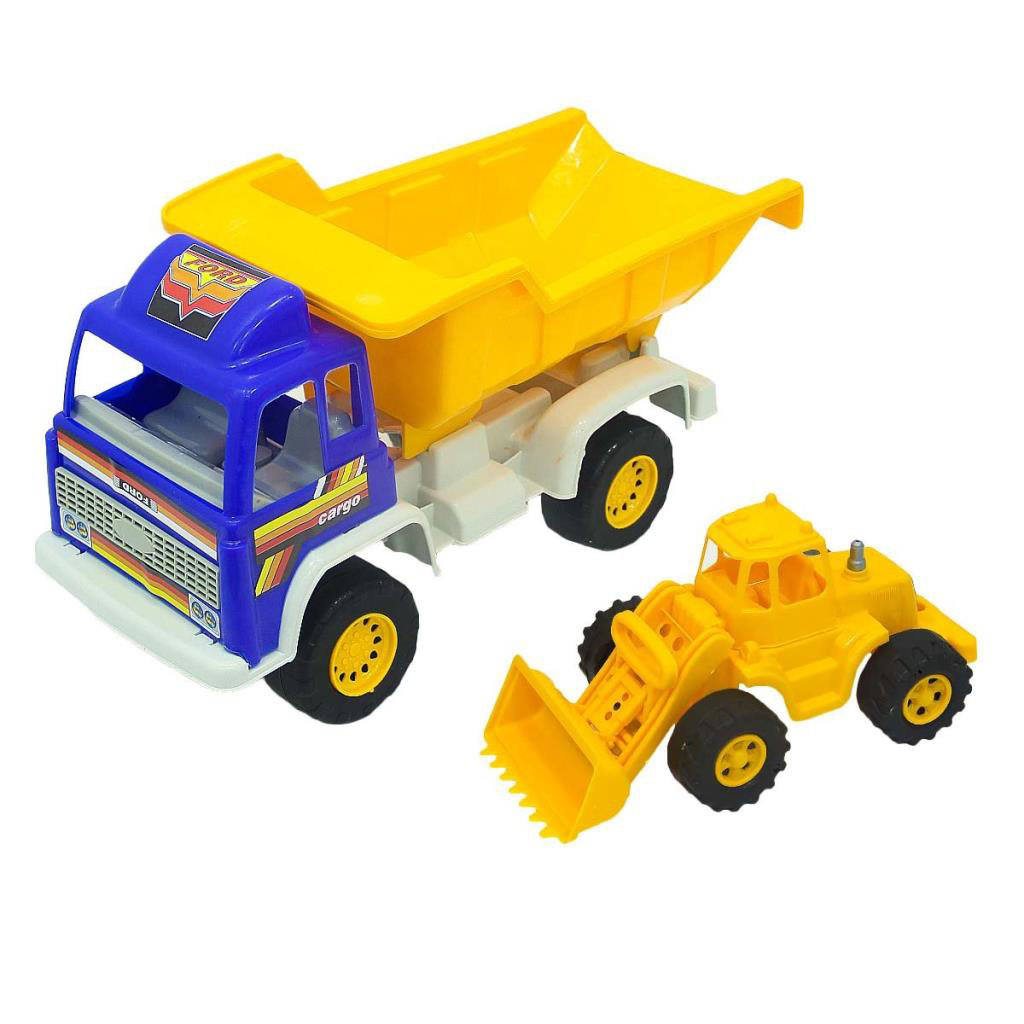 İnşaat Kamyonum ve Mini Buldozer İnşaat Kamyonum ve Mini Buldozer