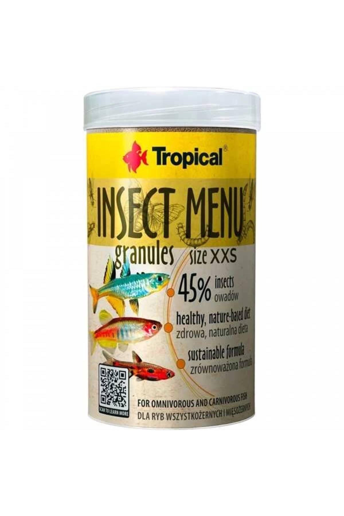 Insect Menu Granules Size XXS 64gr