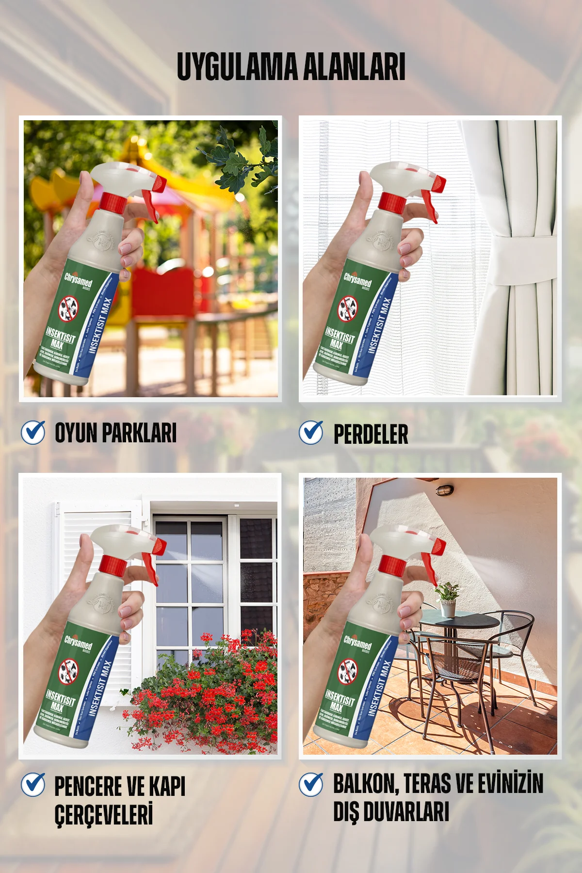 Insektisit Max 500 Ml Hamam Böceği, Karınca, Kene Vs.