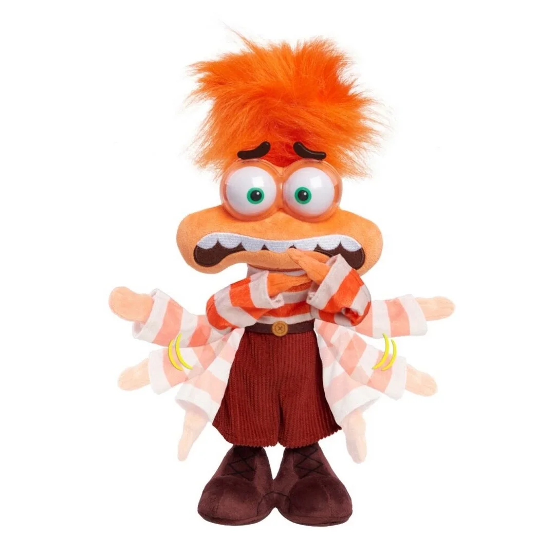 Inside Out 2 Endişe Sesli Hareketli Peluş