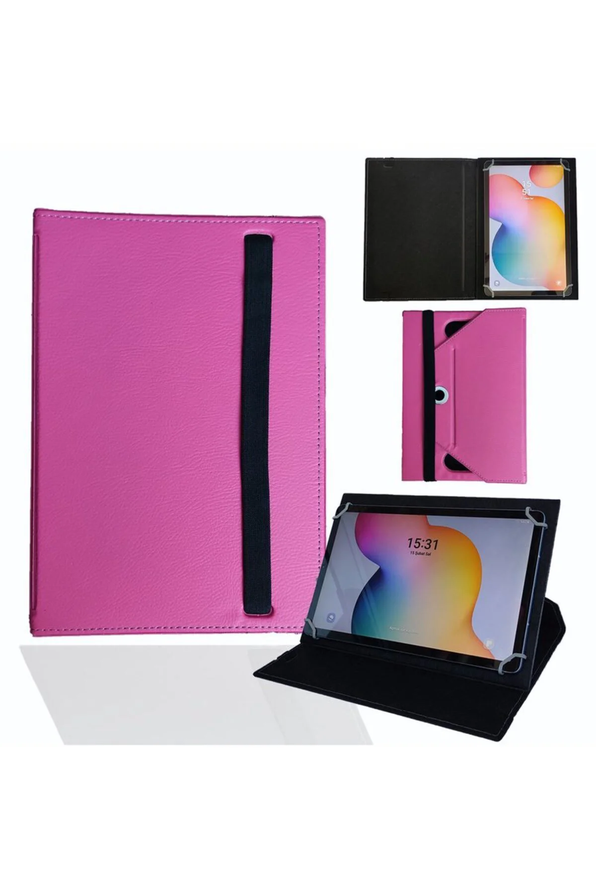 Insignia - 8" - - 16GB - Black Tablet Uyumlu Standlı Üniversal Ka