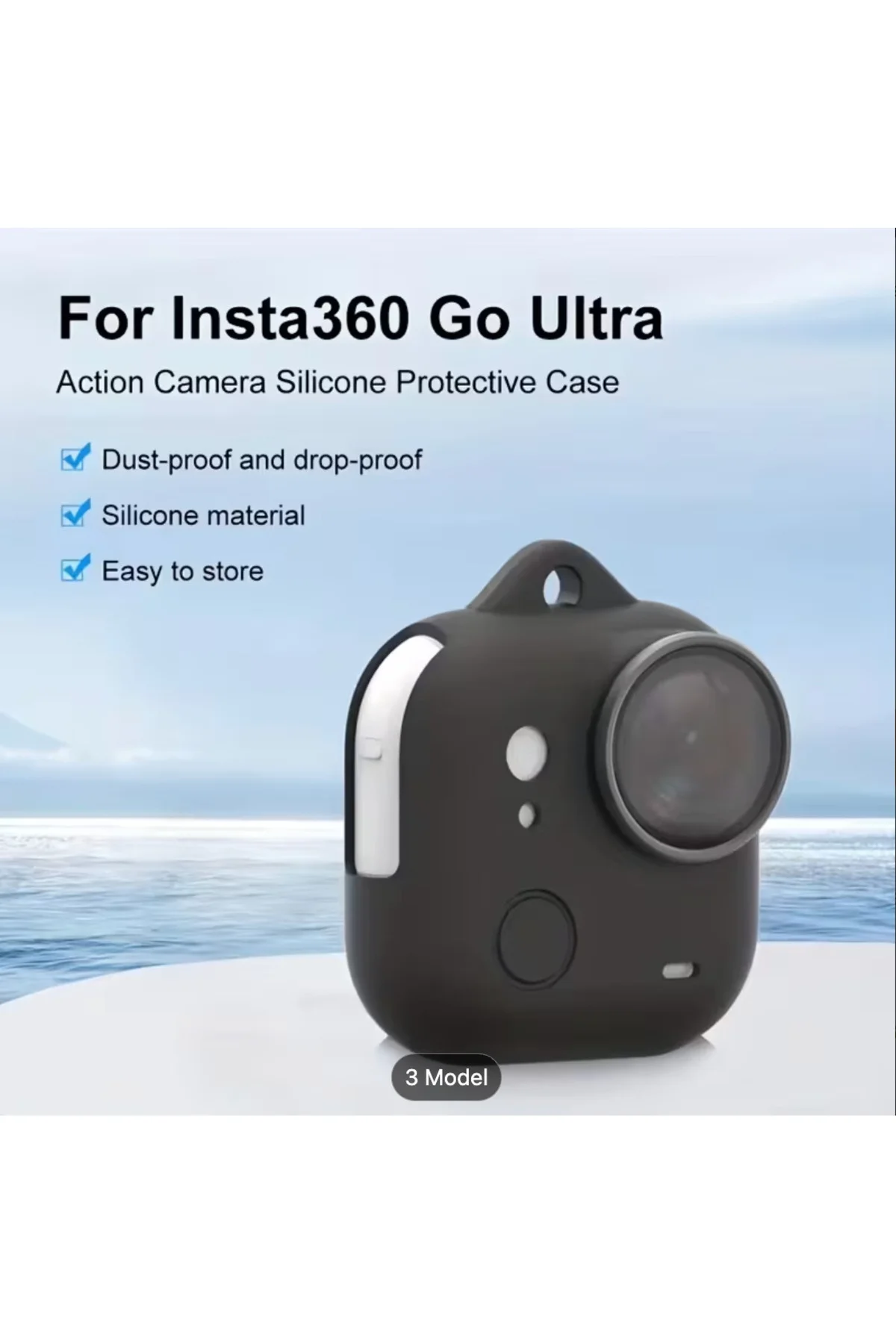 Insta360 GO Ultra Silikon Koruma