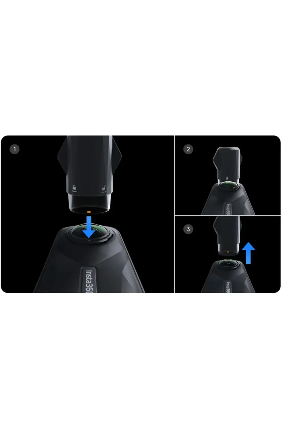 İnsta360 X5 Orijinal Replacement Lens Yedek Lens Kiti