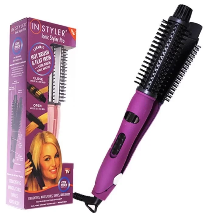 Instyler Ionic Styler - İyonik Şekillendirici Saç Kıvrımlaştırıcı ve Düzleştirici Tarak ( Lisinya )