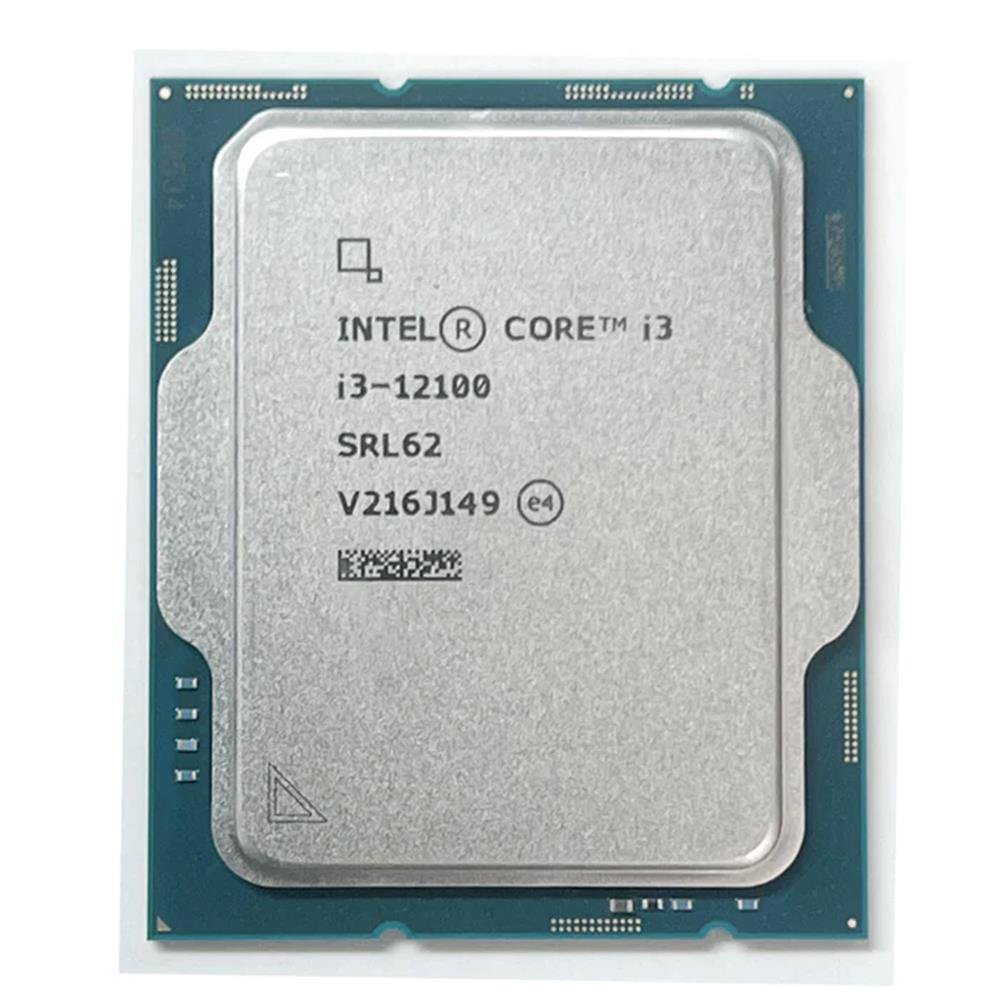 Intel Alder Lake Core i3 12100 TRAY 3.3Ghz 1700P 12Mb (60W) Uhd73