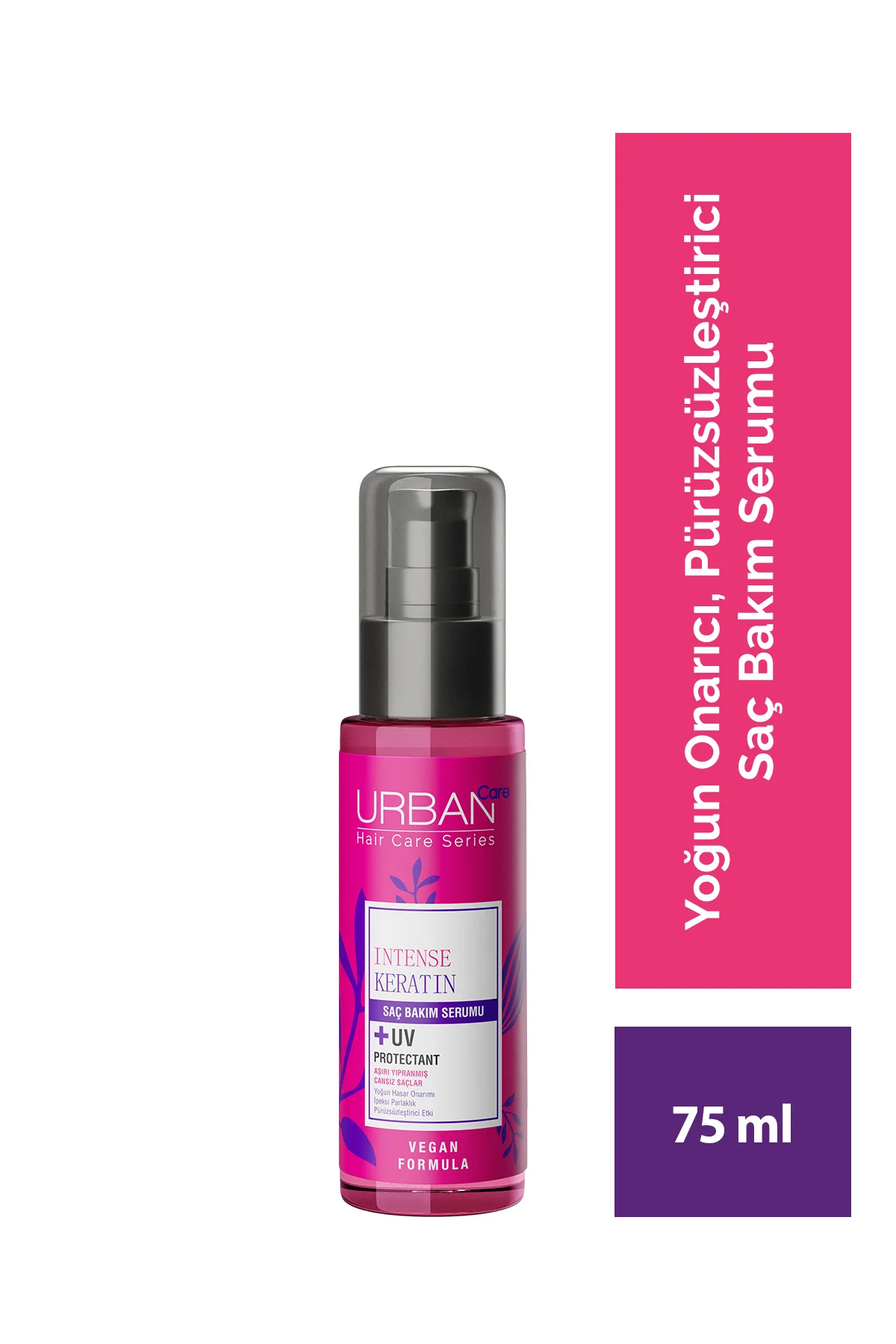Intense Keratin Aşırı Yıpranmış Saçlara Özel Saç Bakım Serumu-veg