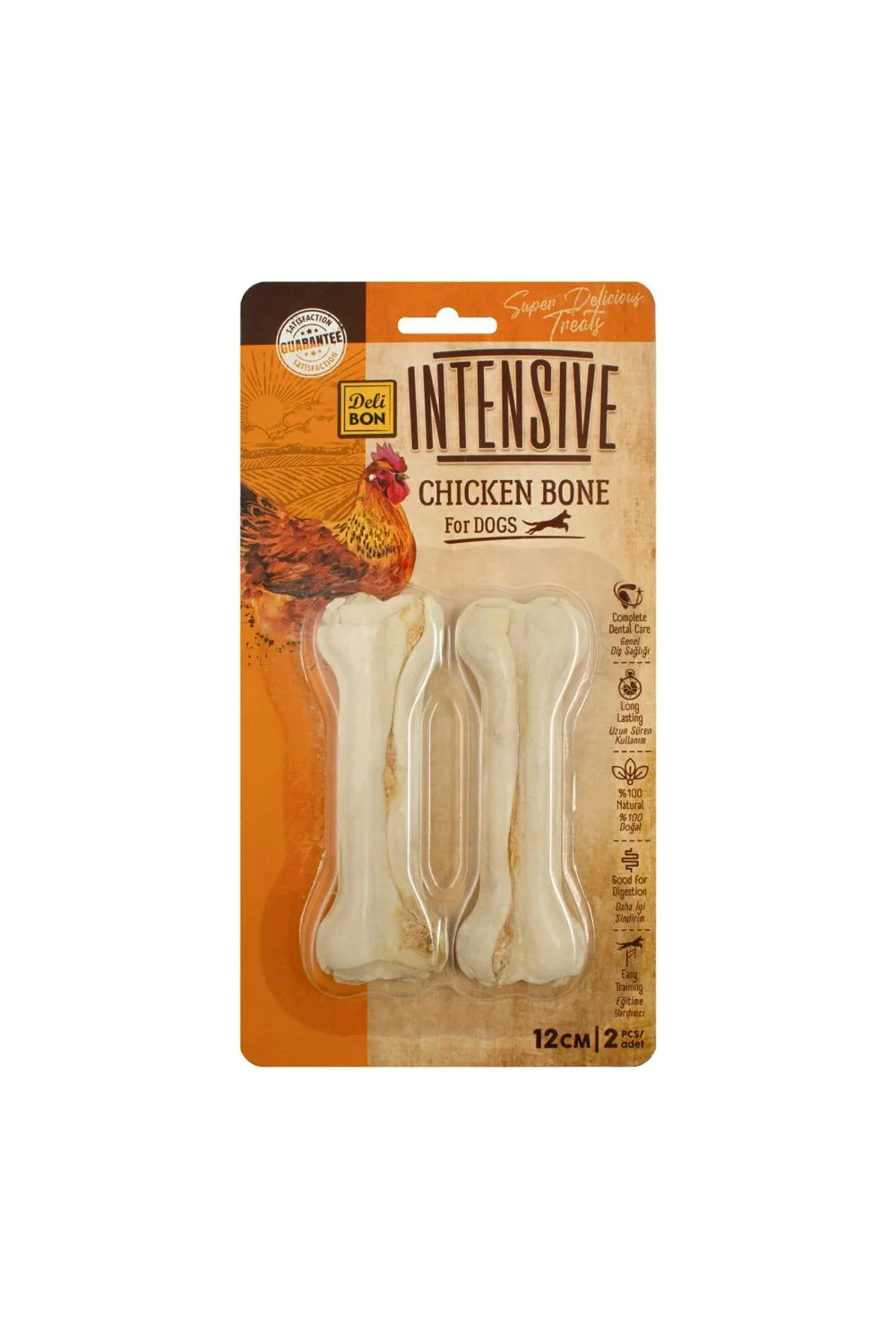 İntensive Tavuklu Kemik 12Cm 2 li Paket