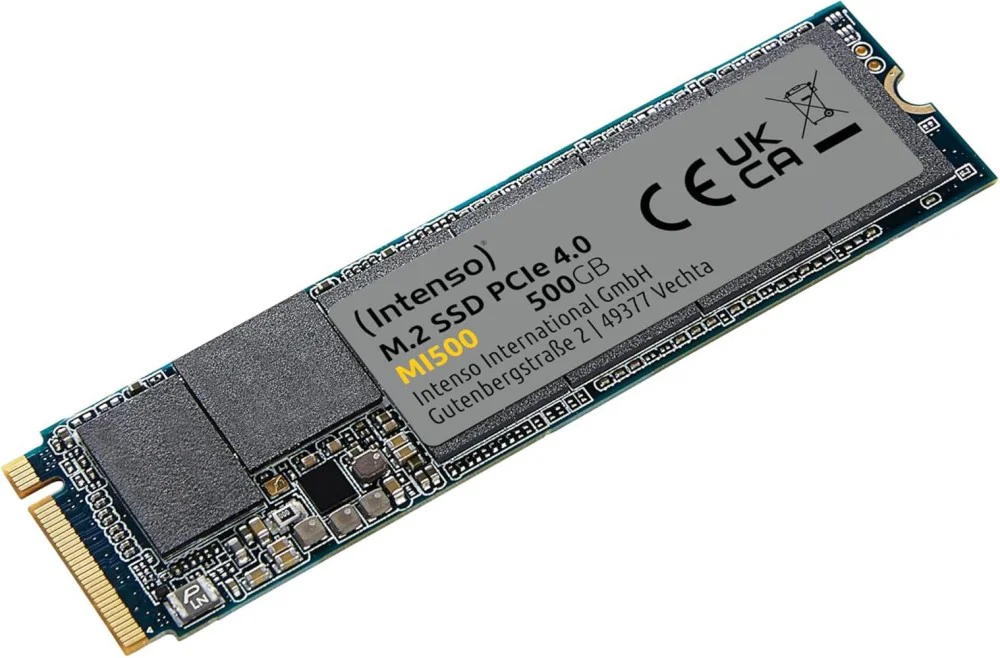 Intenso 500GB MI500 Gen.4x4 NVMe 1.4 SSD 5300MB-4000MB-s Ssd Hard