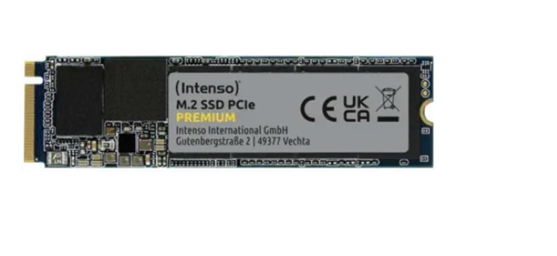 Intenso 500GB Premium Gen.3x4 NVMe 1.3 SSD 2100MB-1700MB-s Ssd Ha