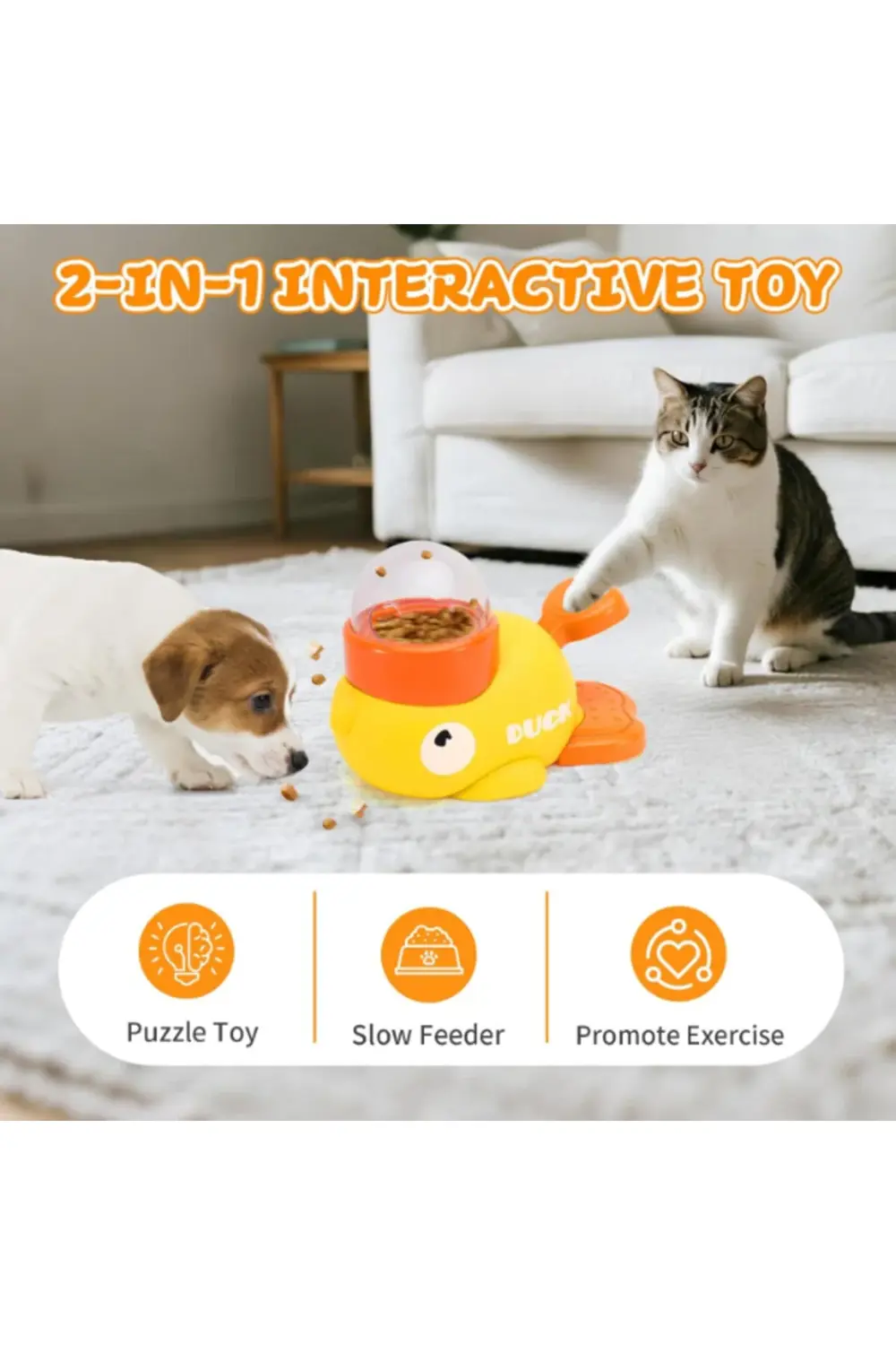 İnteraktif Evcil Hayvan Ödül Maması Oyuncağı