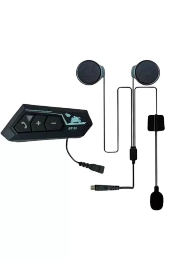 Intercom Bluetooth Kask Kulaklık Motosiklet Kulaklık 5.0 Bluetooth - Lisinya