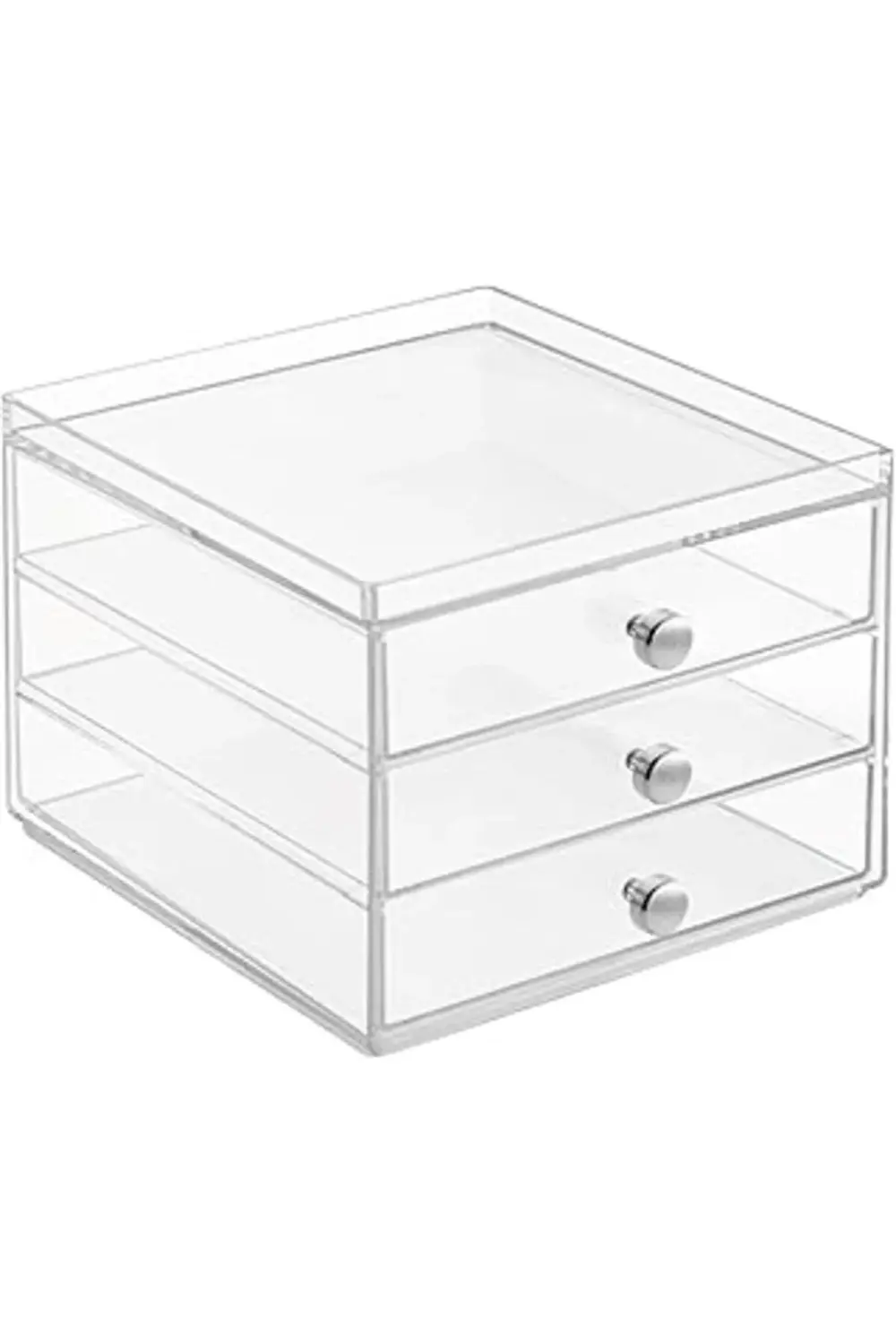 Interdesign Clarity Stapelbare Schubladenturm 2 Mit Seitenfach