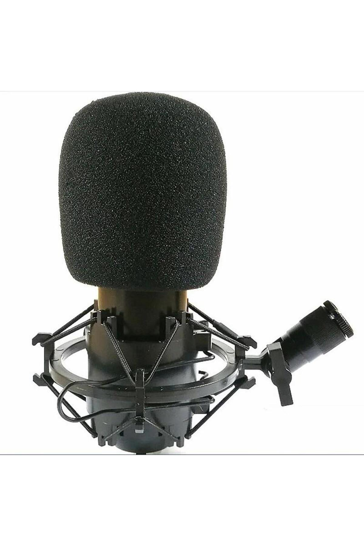 İnterphone iİntercom El Tipi Siyah Büyük Mikrofon Süngeri Bm700 B