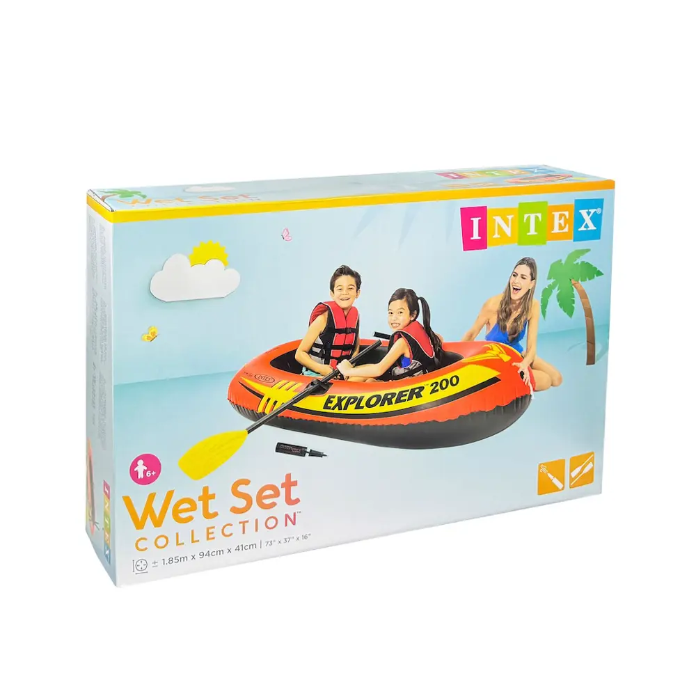 İntex Explorer 200 Şişme Bot Set IB58331