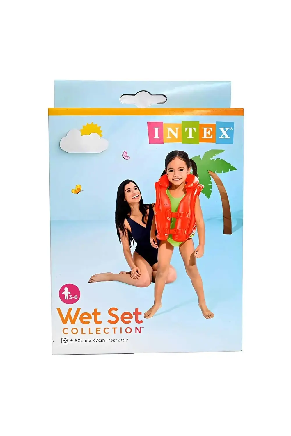 Intex Kırmızı Yakalı Can Yeleği 50 cm 58671